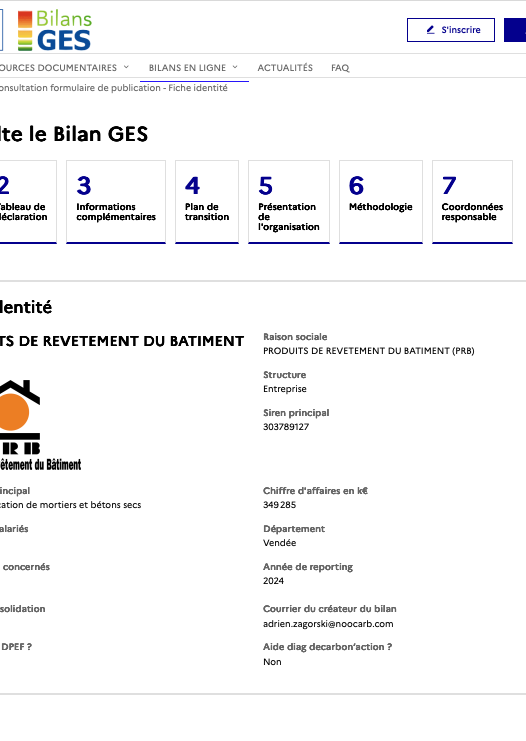 BEGES PRB par noocarb