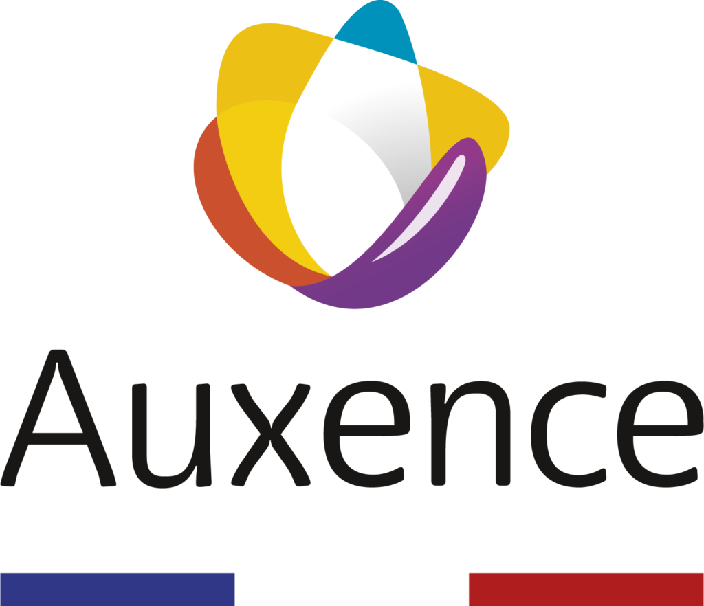 logo Auxence bilan d’émissions de gaz à effet de serre beges